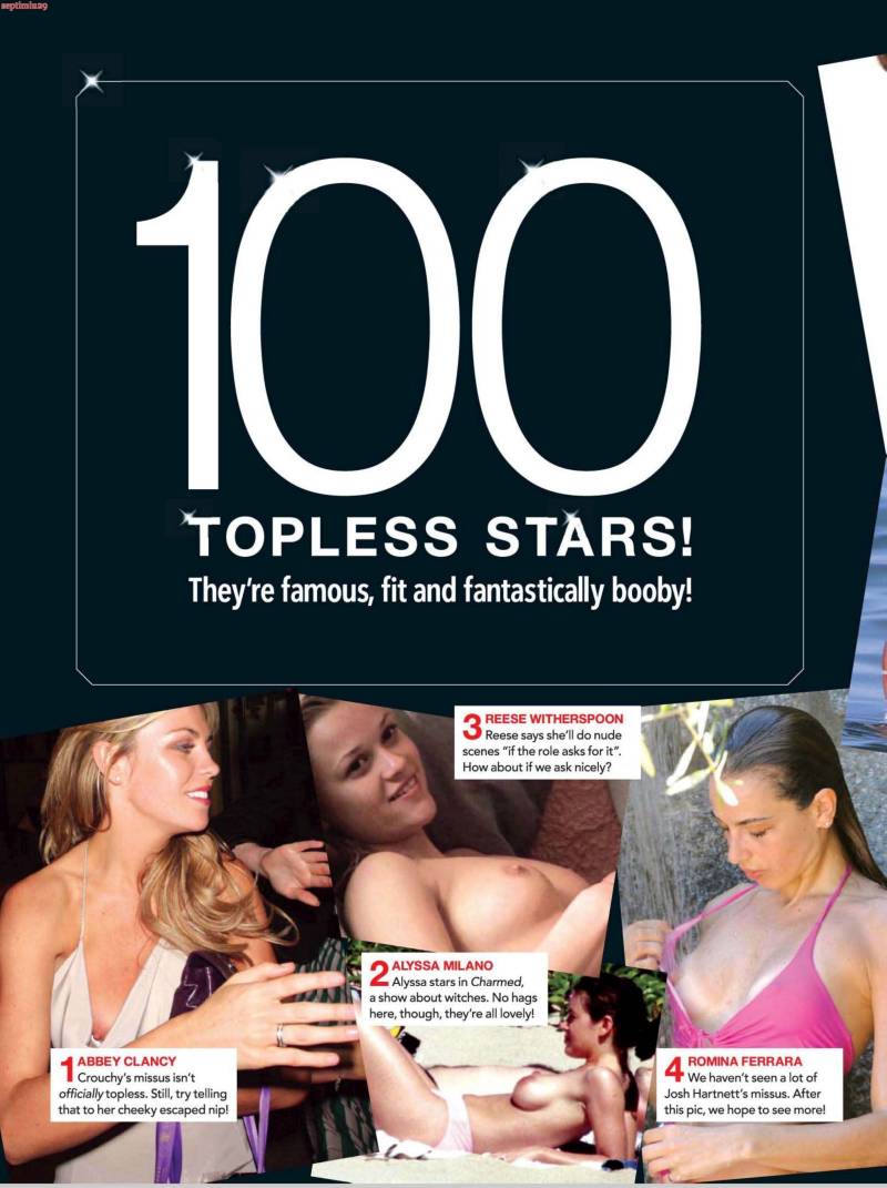 100 Topless de Famosas + Yapa Tattoo!